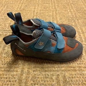 Evolv climbing shoes